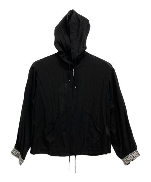 LEONARD（レオナール）LEONARD (レオナール) シアーパーカー ブラック サイズ:11Rの古着・服飾アイテム