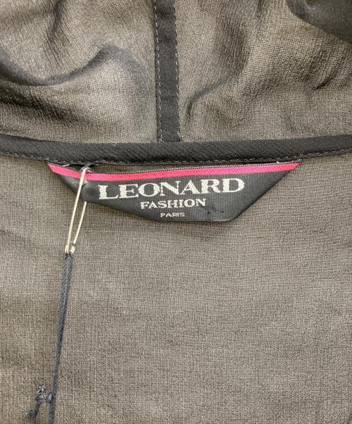 LEONARD（レオナール）LEONARD (レオナール) シアーパーカー ブラック サイズ:11Rの古着・服飾アイテム