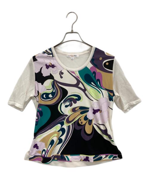 LEONARD SPORT（レオナール スポーツ）LEONARD SPORT (レオナール スポーツ) Tシャツ マルチカラー サイズ:42の古着・服飾アイテム