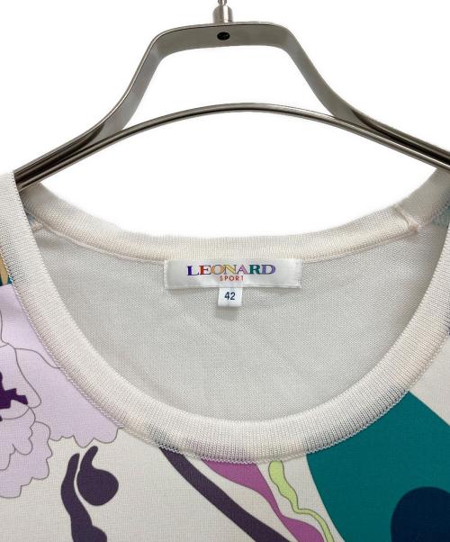 LEONARD SPORT（レオナール スポーツ）LEONARD SPORT (レオナール スポーツ) Tシャツ マルチカラー サイズ:42の古着・服飾アイテム