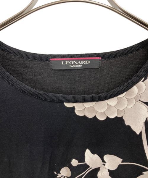 LEONARD FASHION（レオナールファッション）LEONARD FASHION (レオナールファッション) ブラウス ブラック サイズ:42の古着・服飾アイテム