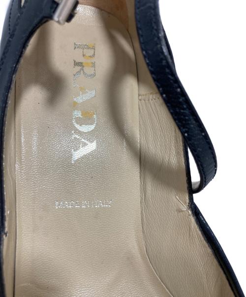 PRADA（プラダ）PRADA (プラダ) パンプス ブラック サイズ:23.5の古着・服飾アイテム