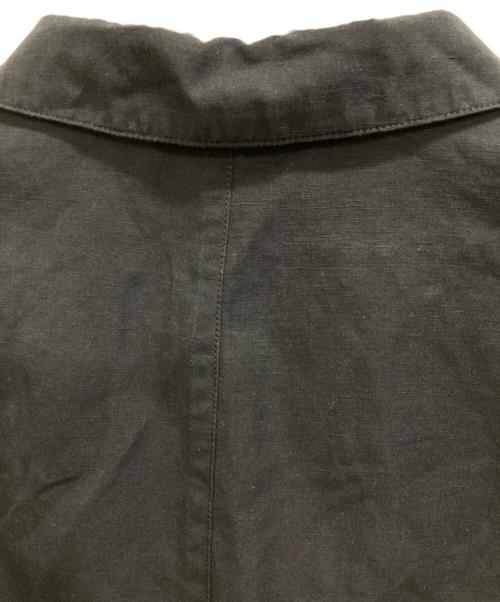 MARGARET HOWELL（マーガレットハウエル）MARGARET HOWELL (マーガレットハウエル) LIGHTWEIGHT COTTON LINEN ブラック サイズ:Mの古着・服飾アイテム