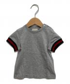 GUCCIグッチ）の古着「シェリーラインリブカットソー」｜グレー