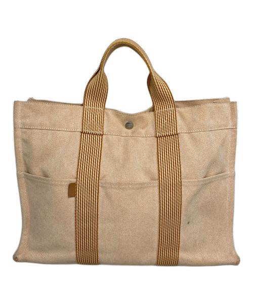HERMES（エルメス）HERMES (エルメス) トートバッグ ベージュの古着・服飾アイテム