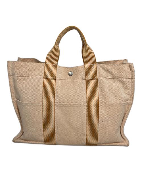 HERMES（エルメス）HERMES (エルメス) トートバッグ ベージュの古着・服飾アイテム