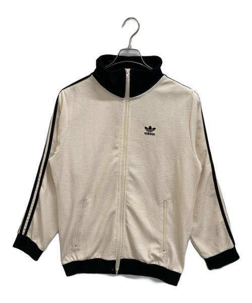 adidas Originals（アディダスオリジナル）adidas originals (アディダスオリジナル) ワッフルベッケンバウワートラックジャケット ベージュ サイズ:Lの古着・服飾アイテム