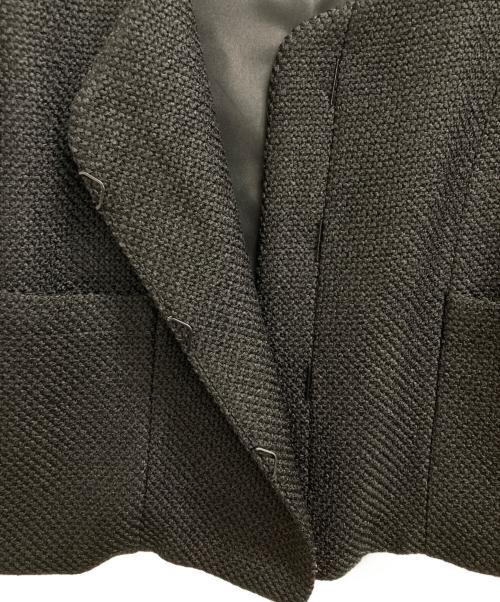 CORCOVADO（コルコバード）CORCOVADO (コルコバード) ノーカラージャケット ブラック サイズ:36の古着・服飾アイテム