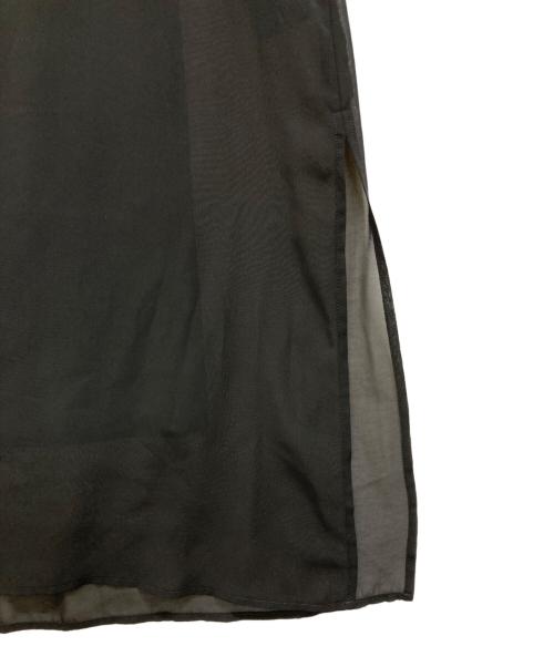 INGEBORG（インゲボルグ）INGEBORG (インゲボルグ) シアーワンピース ブラック サイズ:表記なしの古着・服飾アイテム