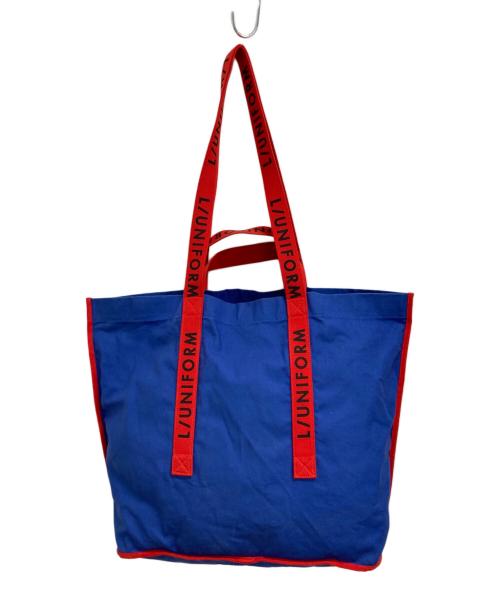 L/UNIFORM（リュニフォーム）L/UNIFORM (リュニフォーム) オールインバッグ ブルーの古着・服飾アイテム