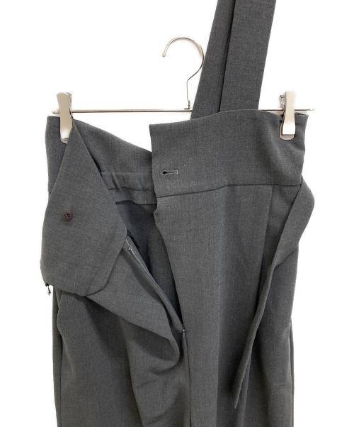 ENFOLD（エンフォルド）ENFOLD (エンフォルド) ワイドパンツ グレー サイズ:38の古着・服飾アイテム