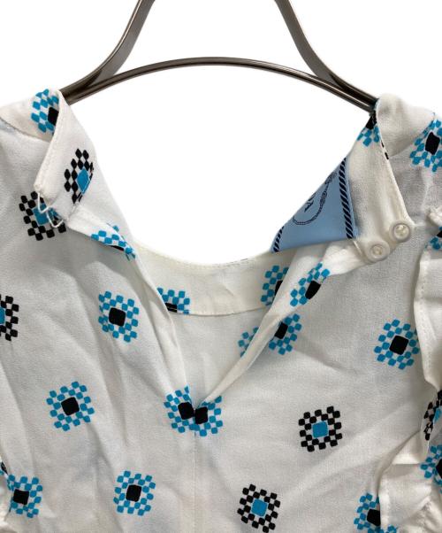 PRADA（プラダ）PRADA (プラダ) ワンピース ホワイト サイズ:40の古着・服飾アイテム