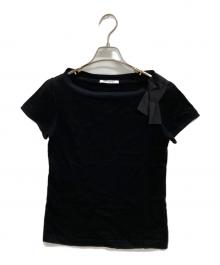 FOXEY NEWYORK（フォクシーニューヨーク）の古着「Tシャツ」｜ブラック