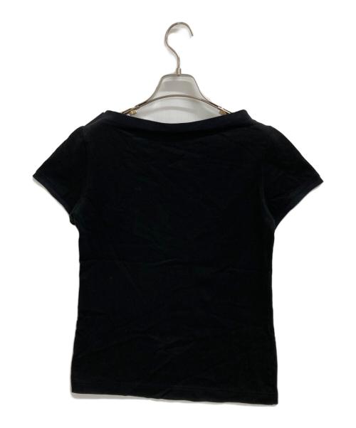 FOXEY NEWYORK（フォクシーニューヨーク）FOXEY NEWYORK (フォクシーニューヨーク) Tシャツ ブラック サイズ:38の古着・服飾アイテム