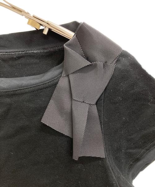 FOXEY NEWYORK（フォクシーニューヨーク）FOXEY NEWYORK (フォクシーニューヨーク) Tシャツ ブラック サイズ:38の古着・服飾アイテム