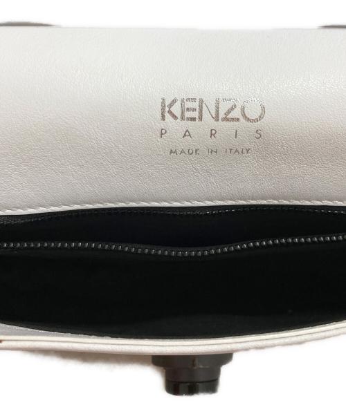 KENZO（ケンゾー）KENZO (ケンゾー) アイモチーフバッグ ホワイトの古着・服飾アイテム