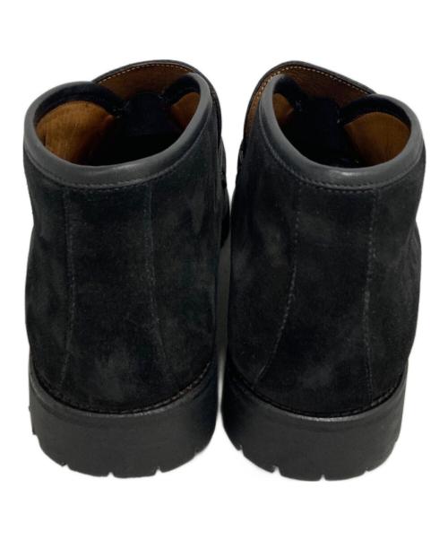 GUCCI（グッチ）GUCCI (グッチ) チャッカーブーツ ブラック サイズ:25.5の古着・服飾アイテム