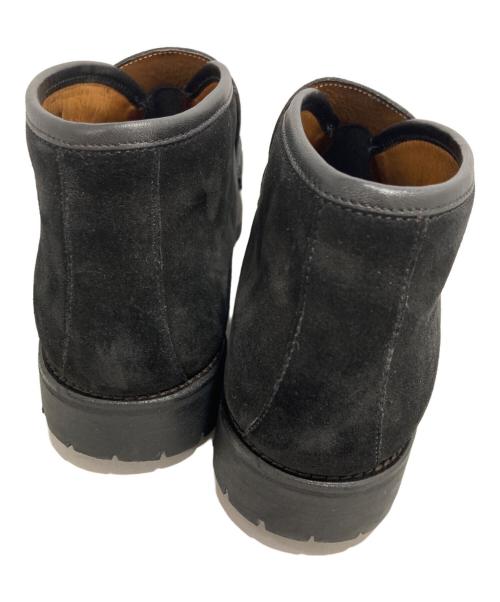 GUCCI（グッチ）GUCCI (グッチ) チャッカーブーツ ブラック サイズ:25.5の古着・服飾アイテム