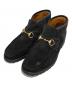 GUCCI（グッチ）の古着「チャッカーブーツ」｜ブラック