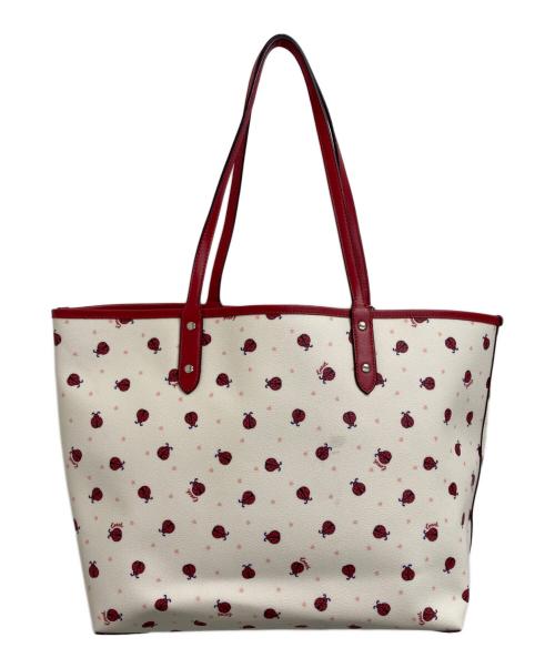 COACH（コーチ）COACH (コーチ) バッグ ホワイトの古着・服飾アイテム