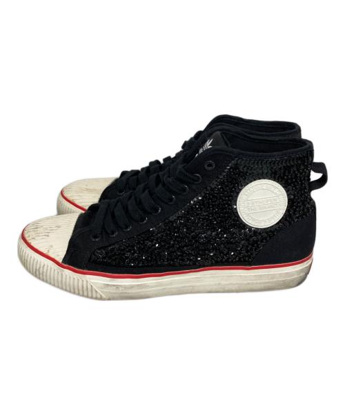 adidas（アディダス）adidas (アディダス) JEREMY SCOTT (ジェレミースコット) ハイカットスニーカー ブラック サイズ:27.5の古着・服飾アイテム