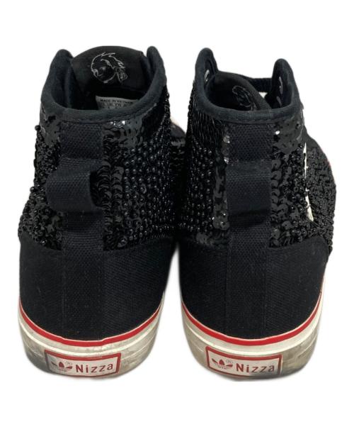 adidas（アディダス）adidas (アディダス) JEREMY SCOTT (ジェレミースコット) ハイカットスニーカー ブラック サイズ:27.5の古着・服飾アイテム