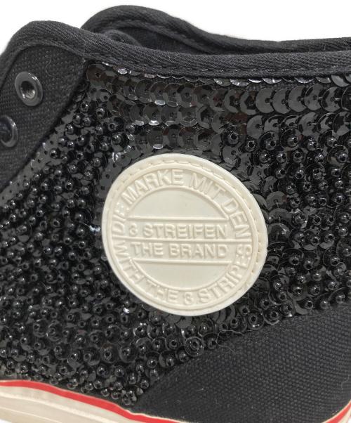 adidas（アディダス）adidas (アディダス) JEREMY SCOTT (ジェレミースコット) ハイカットスニーカー ブラック サイズ:27.5の古着・服飾アイテム