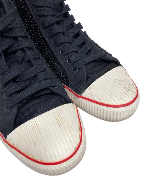 adidas（アディダス）adidas (アディダス) JEREMY SCOTT (ジェレミースコット) ハイカットスニーカー ブラック サイズ:27.5の古着・服飾アイテム