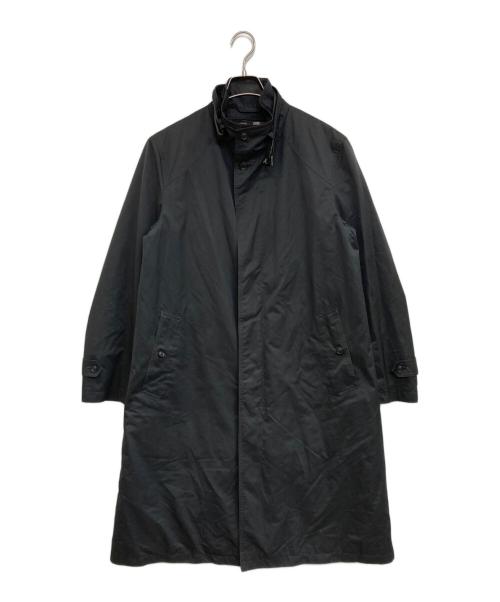 BURBERRY LONDON（バーバリーロンドン）BURBERRY LONDON (バーバリーロンドン) ライナー付ステンカラーコート ブラック サイズ:Lの古着・服飾アイテム