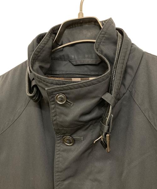 BURBERRY LONDON（バーバリーロンドン）BURBERRY LONDON (バーバリーロンドン) ライナー付ステンカラーコート ブラック サイズ:Lの古着・服飾アイテム