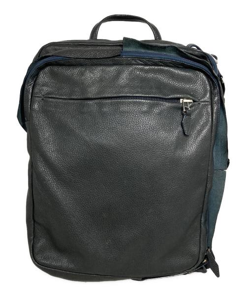 GALLERIANT（ガレリアント）GALLERIANT (ガレリアント) レザーリュック ブラックの古着・服飾アイテム