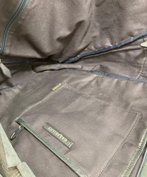 GALLERIANT（ガレリアント）GALLERIANT (ガレリアント) レザーリュック ブラックの古着・服飾アイテム