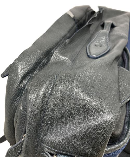 GALLERIANT（ガレリアント）GALLERIANT (ガレリアント) レザーリュック ブラックの古着・服飾アイテム