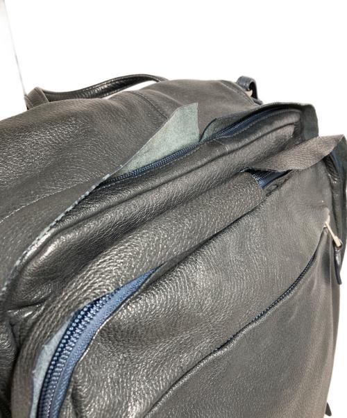 GALLERIANT（ガレリアント）GALLERIANT (ガレリアント) レザーリュック ブラックの古着・服飾アイテム