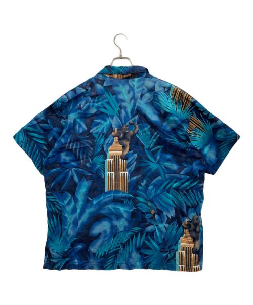 I.S.（アイエス）I.S. (アイエス) アロハシャツ ブルー サイズ:表記なしの古着・服飾アイテム