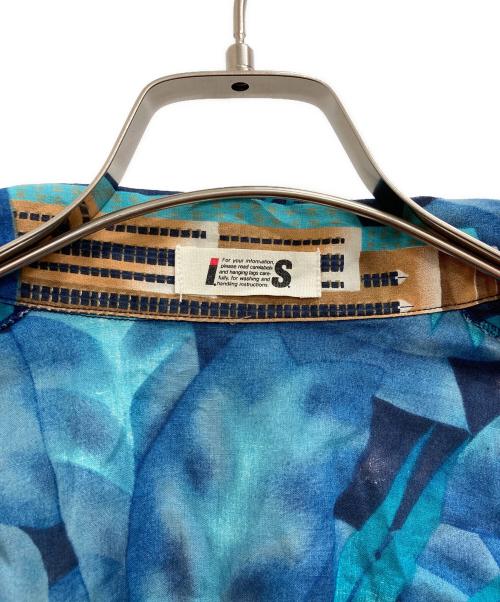 I.S.（アイエス）I.S. (アイエス) アロハシャツ ブルー サイズ:表記なしの古着・服飾アイテム