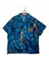 I.S.（アイエス）の古着「アロハシャツ」｜ブルー