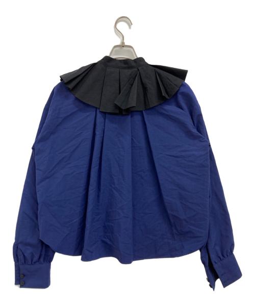 HeRIN.CYE（ヘリンドットサイ）HeRIN.CYE (ヘリンドットサイ) necked lizard shirt ネイビー サイズ:Freeの古着・服飾アイテム