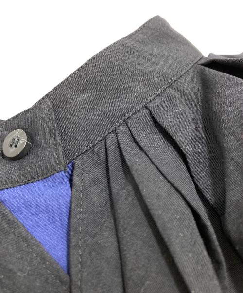 HeRIN.CYE（ヘリンドットサイ）HeRIN.CYE (ヘリンドットサイ) necked lizard shirt ネイビー サイズ:Freeの古着・服飾アイテム