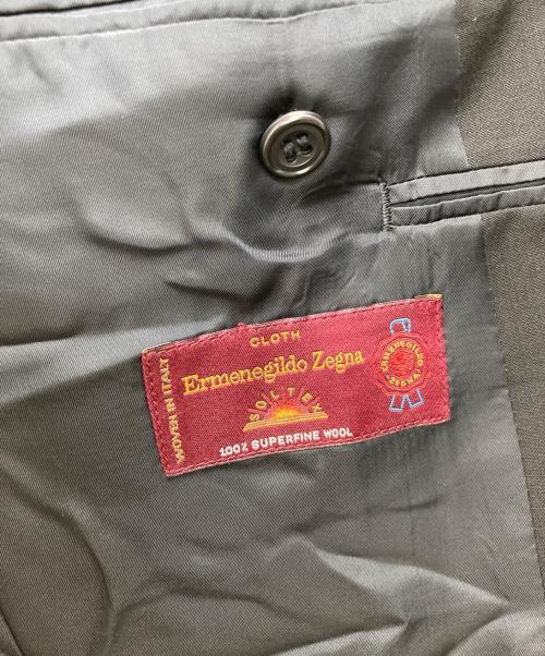 ERMENEGILDO ZEGNA（エルメネジルド・ゼニア）Ermenegildo Zegna (エルメネジルド・ゼニア) セットアップスーツ ブラック サイズ:2の古着・服飾アイテム