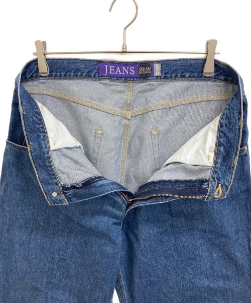 SEDAN ALL-PURPOSE（セダンオールパーパス）SEDAN ALL-PURPOSE (セダンオールパーパス) Oval Logo Denim Pant ブルー サイズ:XLの古着・服飾アイテム