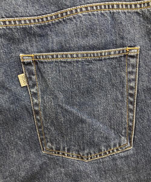 SEDAN ALL-PURPOSE（セダンオールパーパス）SEDAN ALL-PURPOSE (セダンオールパーパス) Oval Logo Denim Pant ブルー サイズ:XLの古着・服飾アイテム
