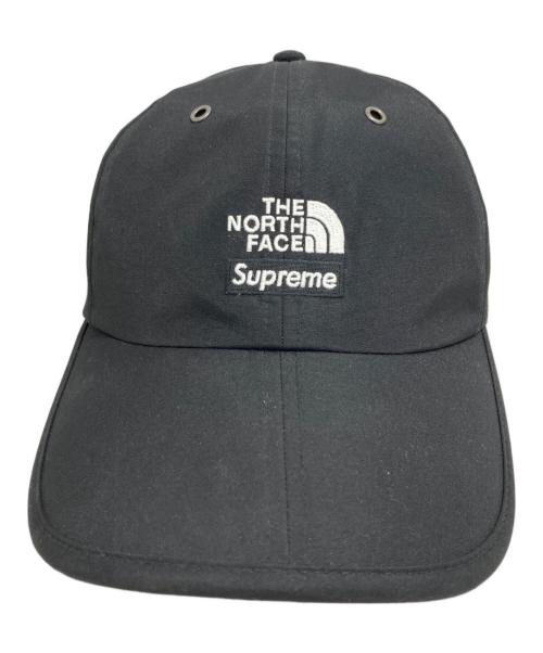 SUPREME（シュプリーム）SUPREME (シュプリーム) THE NORTH FACE (ザ ノース フェイス) 6パネルキャップ ブラック サイズ:FREEの古着・服飾アイテム