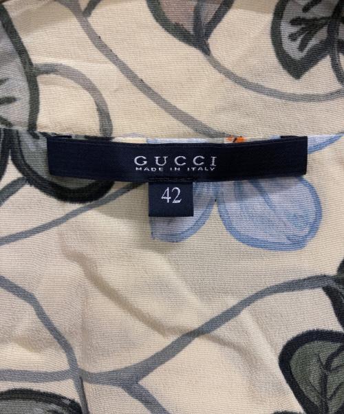 GUCCI（グッチ）GUCCI (グッチ) ノースリーブシャツ ベージュ サイズ:42の古着・服飾アイテム