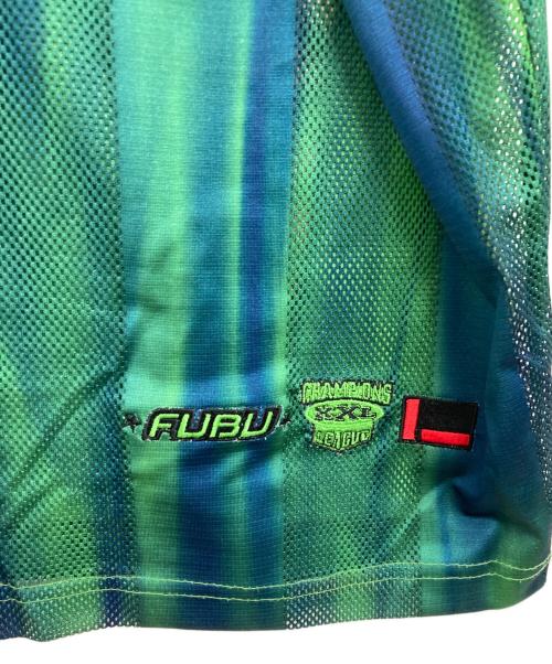 FUBU（フブ）FUBU (フブ) ゲームシャツ グリーン サイズ:XXXLの古着・服飾アイテム