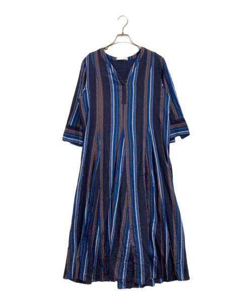 ne quittez pas（ヌキテパ）ne quittez pas (ヌキテパ) ワンピース ネイビー サイズ:Sの古着・服飾アイテム