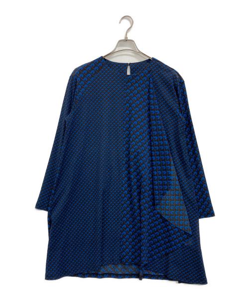 HIROKO KOSHINO（ヒロコ コシノ）HIROKO KOSHINO (ヒロコ コシノ) ワンピース ブルー サイズ:40の古着・服飾アイテム