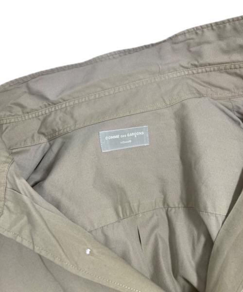 COMME des GARCONS HOMME（コムデギャルソン オム）COMME des GARCONS HOMME (コムデギャルソン オム) シャツ ベージュ サイズ:不明の古着・服飾アイテム