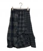 慈雨ジウ）の古着「スカート」｜ブラック