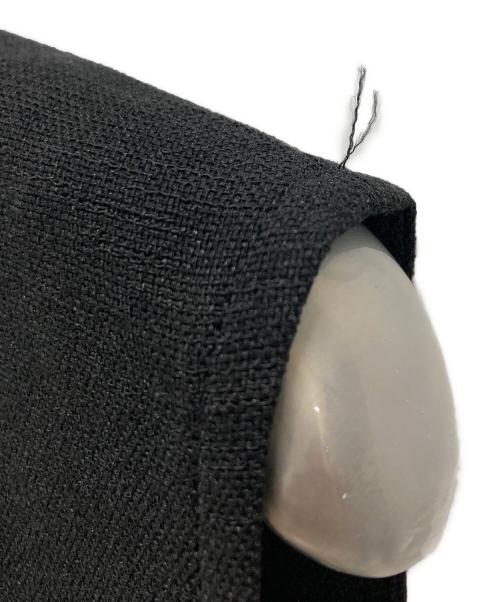 UNTITLED（アンタイトル）UNTITLED (アンタイトル) ジレ風ジャンパードレス ブラック サイズ:2の古着・服飾アイテム